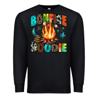 Black bonfire Premium Sweatshirt - Zillion Design Studio