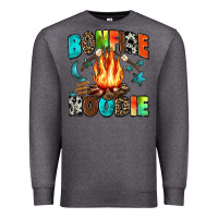 Charcoal Heather bonfire Premium Sweatshirt - Zillion Design Studio