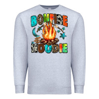 Heather Grey bonfire Premium Sweatshirt - Zillion Design Studio
