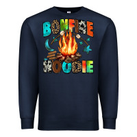 Navy bonfire Premium Sweatshirt - Zillion Design Studio