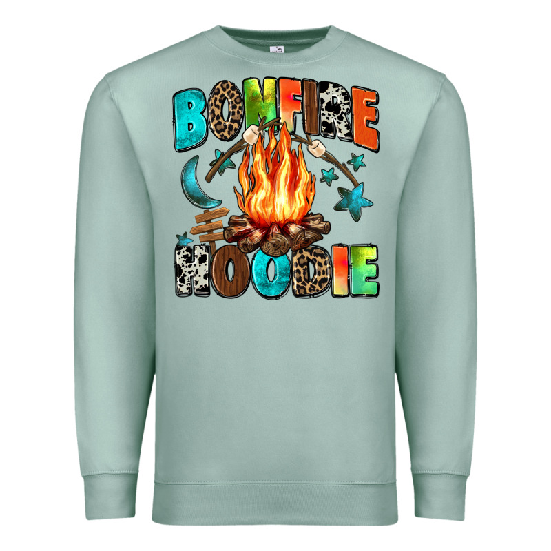 Bonfire Premium Sweatshirt by Zillion Design Studio | Teevron