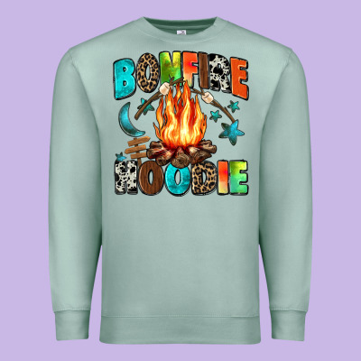 Bonfire Premium Sweatshirt Designed By Zillion Design Studio