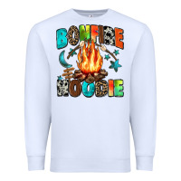 White bonfire Premium Sweatshirt - Zillion Design Studio