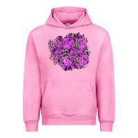 Fuchsia Pink halloween patch Urban Hoodie - BundleAndBundleShop