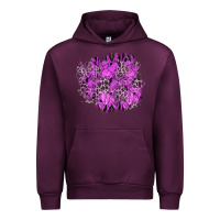 Mauve Wine halloween patch Urban Hoodie - BundleAndBundleShop