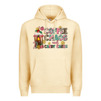 Pina Colada coffee chaos and candy canes Premium Hoodie - AdoDesignShop
