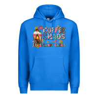 True Royal coffee chaos and candy canes Premium Hoodie - AdoDesignShop