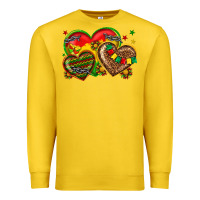 Lemon juneteenth heart Premium Sweatshirt - texasbilliewilder