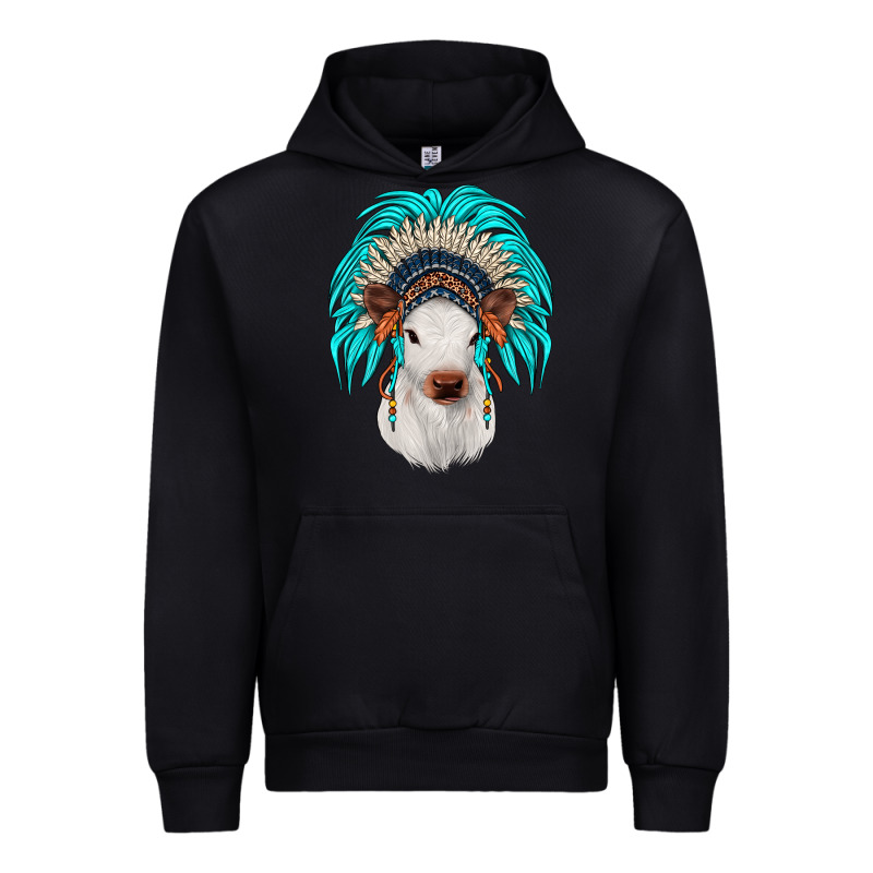 Calf Indian Headdress Urban Hoodie by JahusDesignShop | Teevron