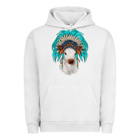 Pigment Lunar Rock calf indian headdress Urban Hoodie - JahusDesignShop
