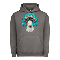 Pigment Tornado calf indian headdress Urban Hoodie - JahusDesignShop
