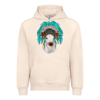 Sandshell calf indian headdress Urban Hoodie - JahusDesignShop