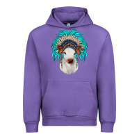 Tulip calf indian headdress Urban Hoodie - JahusDesignShop