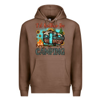 Chestnut i'd rather be camping Premium Hoodie - JahusDesignShop