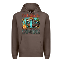 Coffee i'd rather be camping Premium Hoodie - JahusDesignShop