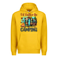 Lemon i'd rather be camping Premium Hoodie - JahusDesignShop