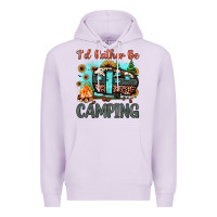 Lilac i'd rather be camping Premium Hoodie - JahusDesignShop
