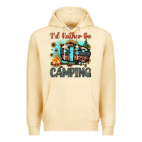 Pina Colada i'd rather be camping Premium Hoodie - JahusDesignShop