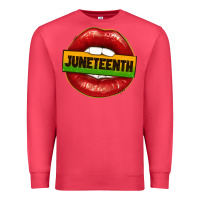 Cardinal juneteenth lips Premium Sweatshirt - texasbilliewilder