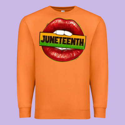 Premium Sweatshirt juneteenth lips