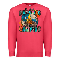 Cardinal the best memories are made camping Premium Sweatshirt - Zillion Design Studio