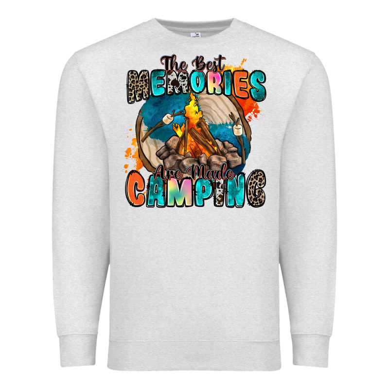 The Best Memories Are Made Camping Premium Sweatshirt by Zillion Design Studio | Teevron