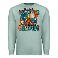 Seafoam the best memories are made camping Premium Sweatshirt - Zillion Design Studio