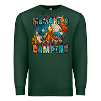 Sports Green the best memories are made camping Premium Sweatshirt - Zillion Design Studio