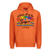 Carrot wishing all of the transphobes uncomfortable month Premium Hoodie - Artiststas