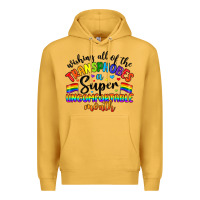 Mustard wishing all of the transphobes uncomfortable month Premium Hoodie - Artiststas