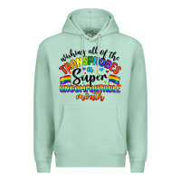 Seafoam wishing all of the transphobes uncomfortable month Premium Hoodie - Artiststas