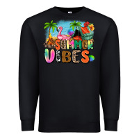 Black summer vibes camp Premium Sweatshirt - Zillion Design Studio