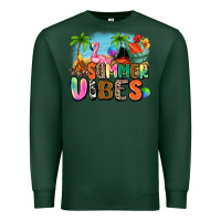 Sports Green summer vibes camp Premium Sweatshirt - Zillion Design Studio
