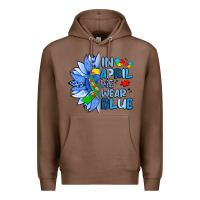 Chestnut in april we wear blue sunflower Premium Hoodie - Artiststas