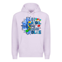 Lilac in april we wear blue sunflower Premium Hoodie - Artiststas