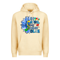 Pina Colada in april we wear blue sunflower Premium Hoodie - Artiststas