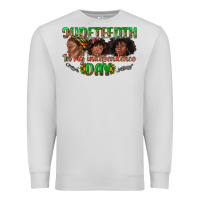Dove Grey juneteenth in my independence day Premium Sweatshirt - texasbilliewilder