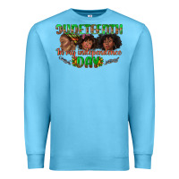 Ocean Blue juneteenth in my independence day Premium Sweatshirt - texasbilliewilder