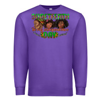 Purple juneteenth in my independence day Premium Sweatshirt - texasbilliewilder