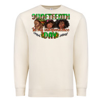 Sandshell juneteenth in my independence day Premium Sweatshirt - texasbilliewilder