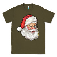 Army Green santa Classic Tee - RanaPortraitStore