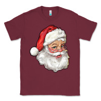 Burgundy santa Classic Tee - RanaPortraitStore