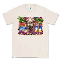 Natural hello summer camel at the beach Classic Tee - BarkalooDesign