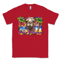 Red hello summer camel at the beach Classic Tee - BarkalooDesign