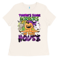 Bone theres some horrors in this house Ladies Tee - BarkalooDesign