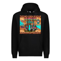 Black camping vibes Premium Hoodie - JahusDesignShop