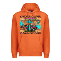 Carrot camping vibes Premium Hoodie - JahusDesignShop