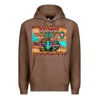 Chestnut camping vibes Premium Hoodie - JahusDesignShop
