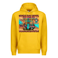 Lemon camping vibes Premium Hoodie - JahusDesignShop