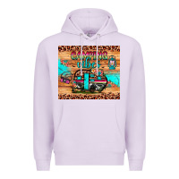 Lilac camping vibes Premium Hoodie - JahusDesignShop